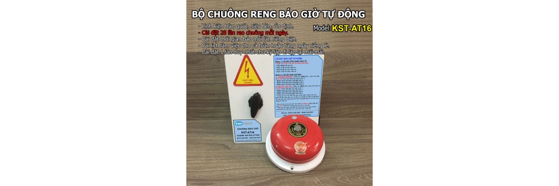 Hướng dẫn cài đặt chuông báo giờ